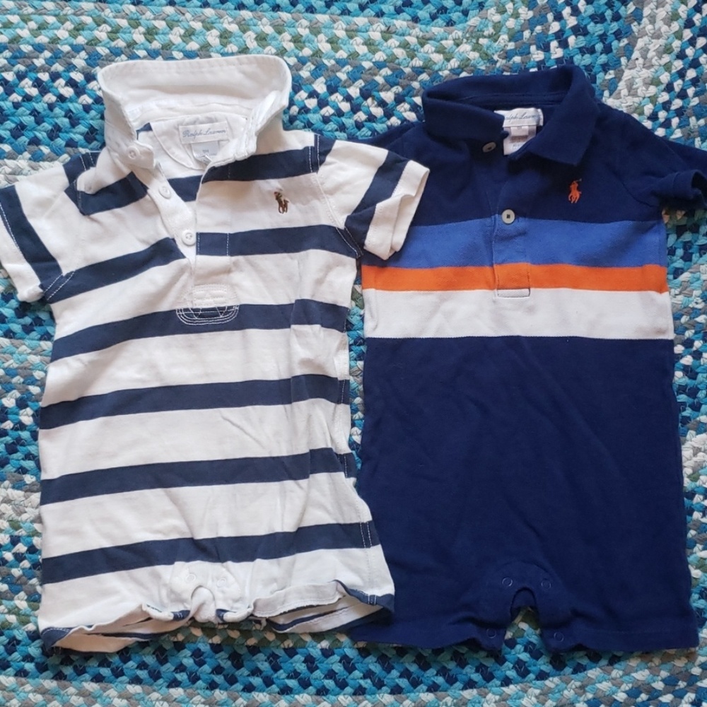 2 Ralph Lauren Baby boys Romper